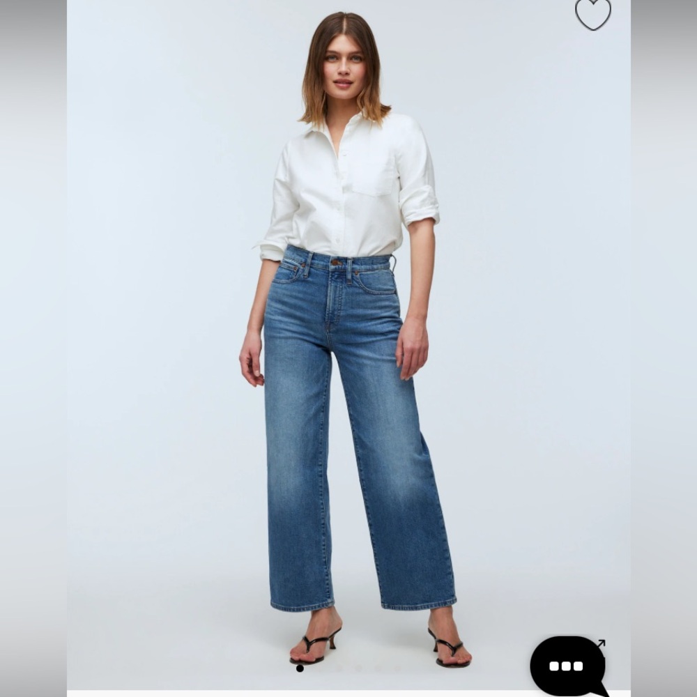 Madewell The Perfect Vintage Wide-Leg Jeans